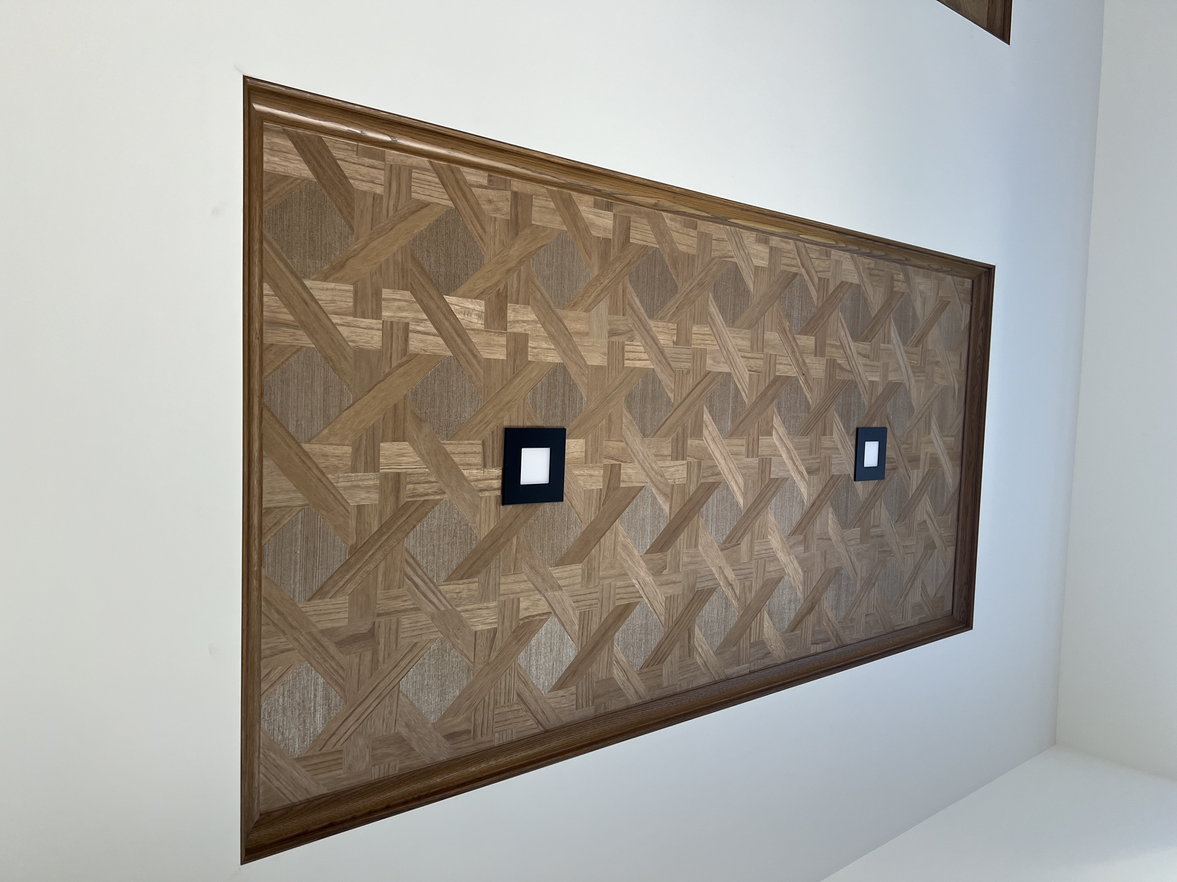 Master bedroom wallpaper installation - Boca Raton