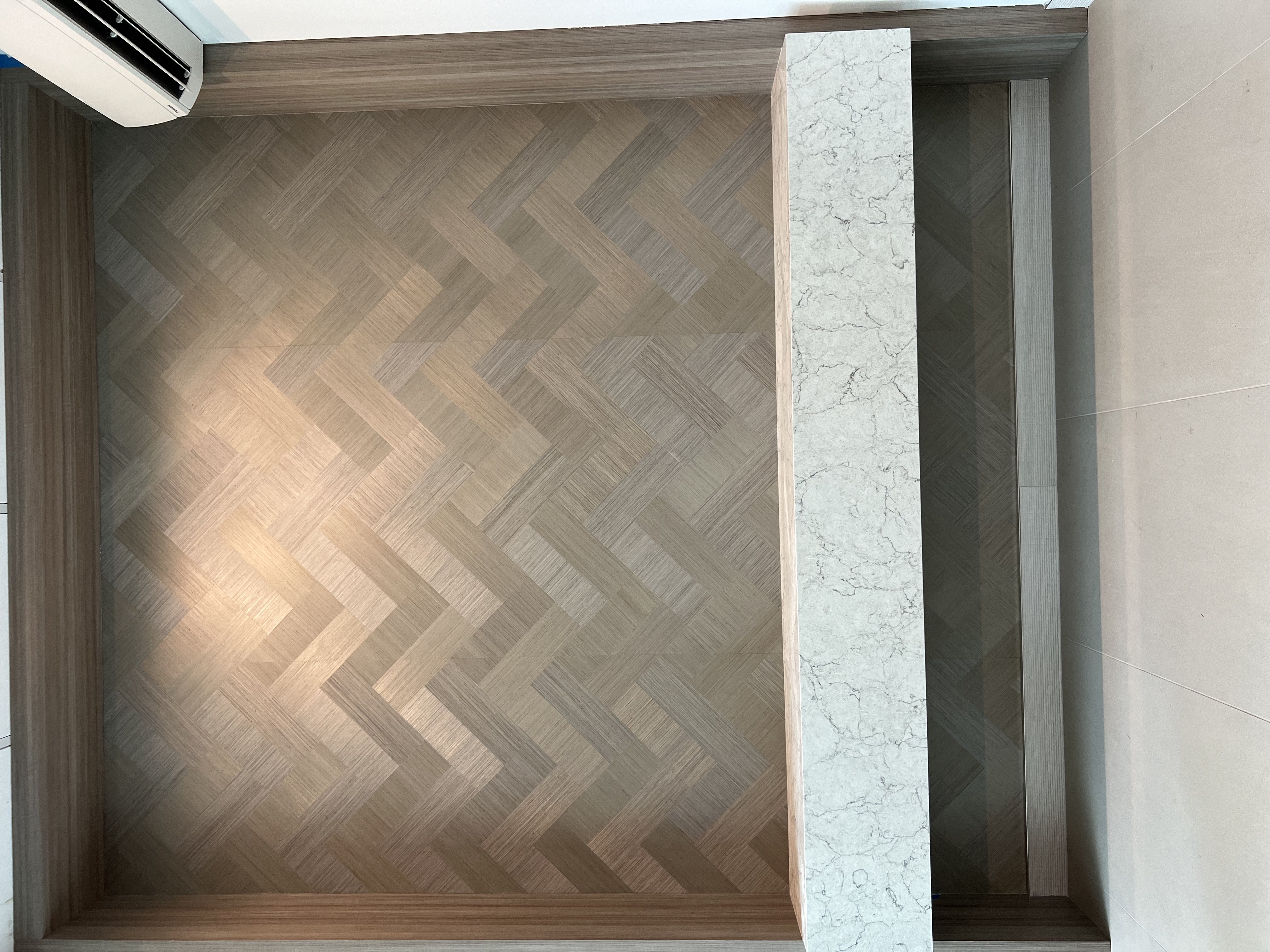 Professional office wallpaper installation - Plantation corporate area