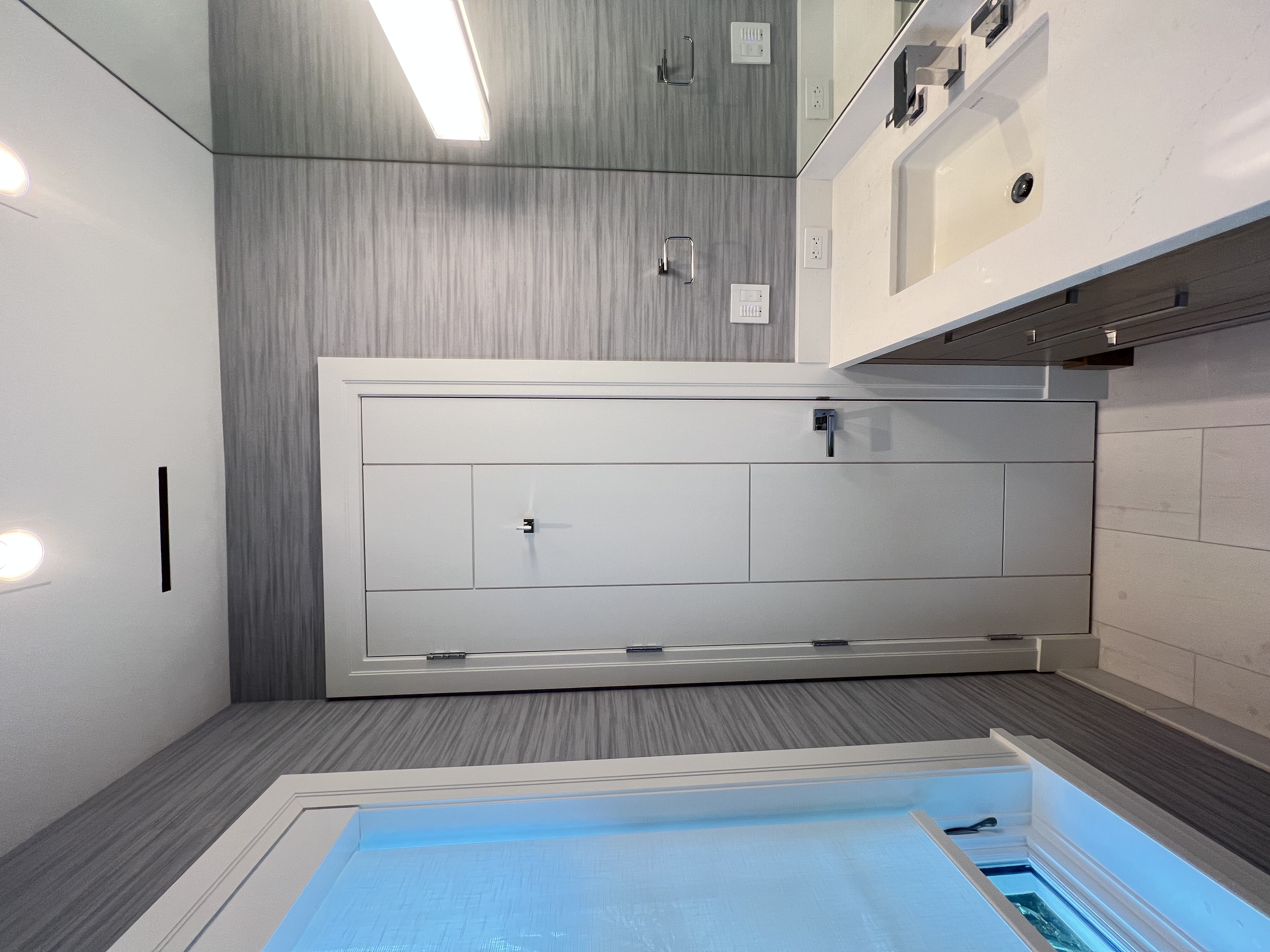 Commercial office lobby wallpaper - Financial District Fort Lauderdale