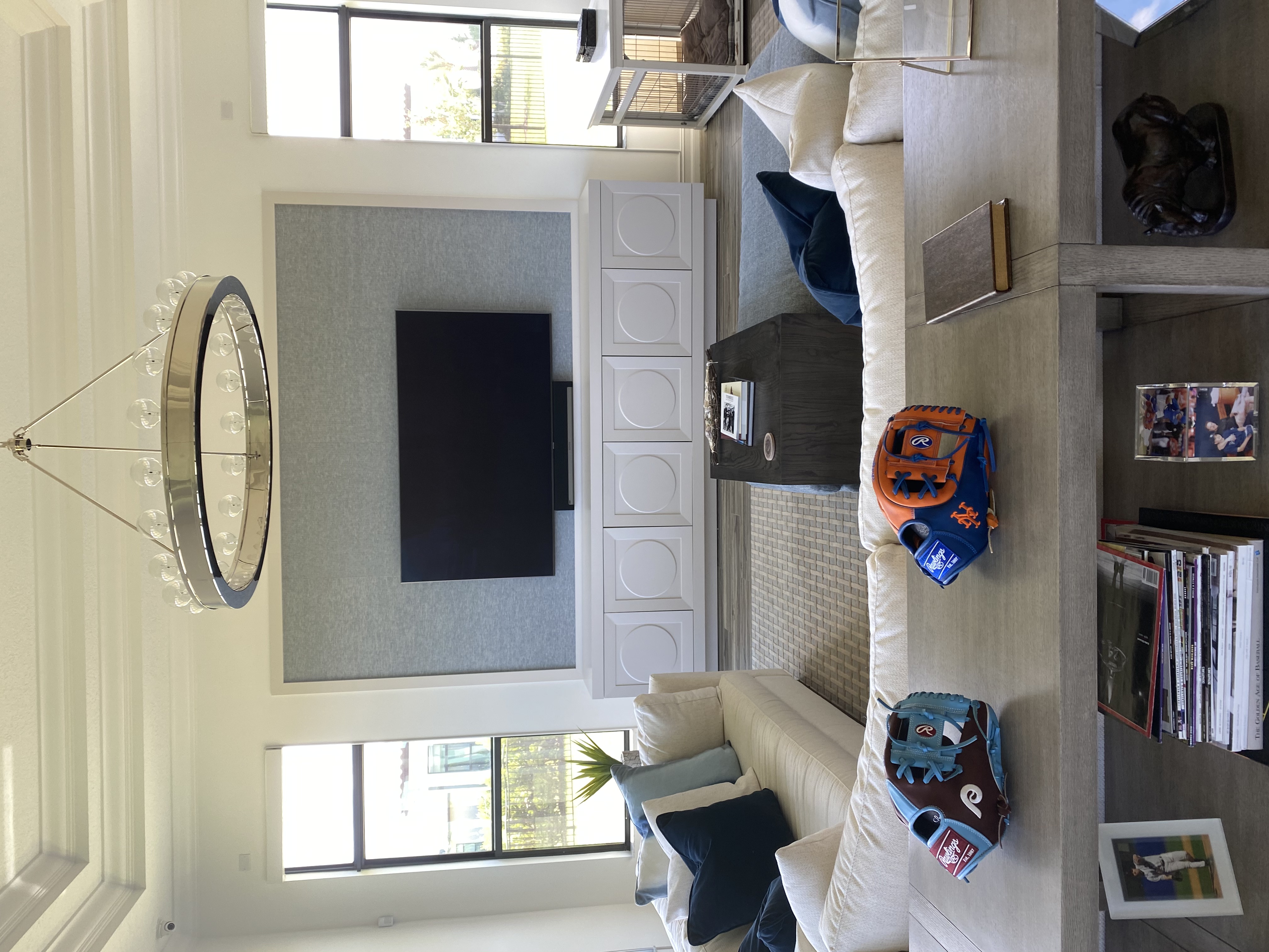 Bathroom wallpaper installation - Seven Isles Fort Lauderdale